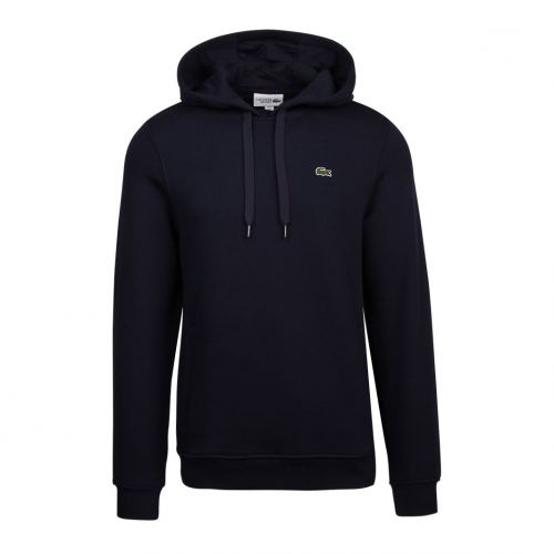 Mens Navy Basic Hoodie 92261 by Lacoste from Hurleys