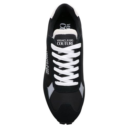 Mens Black/White Spyke Reflex Trainers 103787 by Versace Jeans Couture from Hurleys