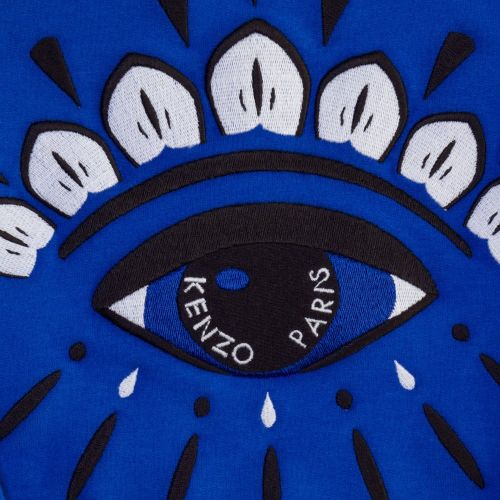 Girls Electric Blue Alexandrie Eye Sweat Top 64156 by Kenzo from Hurleys