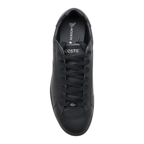 Mens Black Graduate Trainers 100601 by Lacoste from Hurleys
