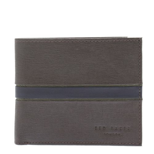 Mens Chocolate Freemer Bifold Coin Wallet 40262 by Ted Baker from Hurleys