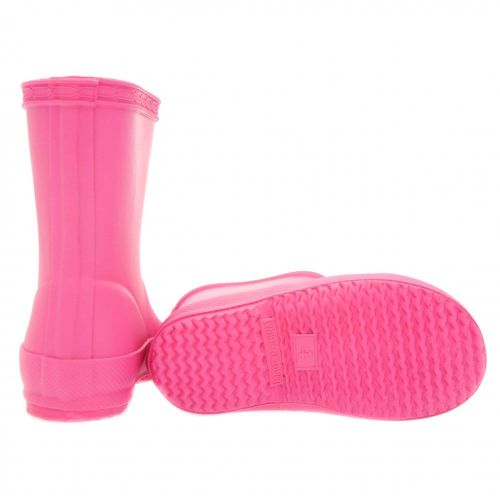 Kids Lipstick First Classic Wellington Boots (4-8) 66413 by Hunter from Hurleys