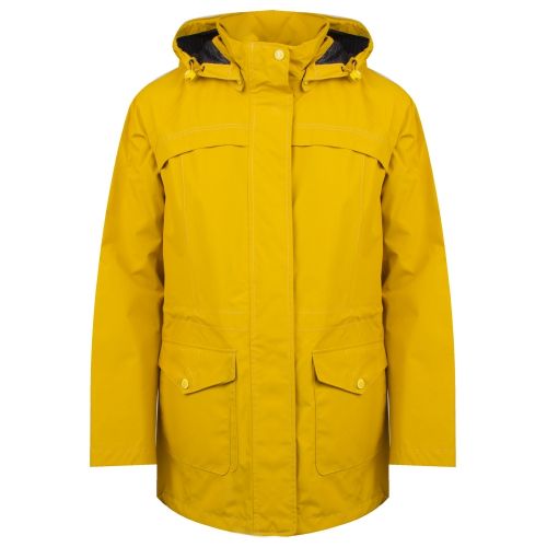 Womens Canary Yellow Dalgetty Waterproof Breathable Coat 34544 by Barbour from Hurleys