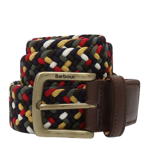 Mens Classic Tartan Stretch Belt Gift Set 79362 by Barbour from Hurleys