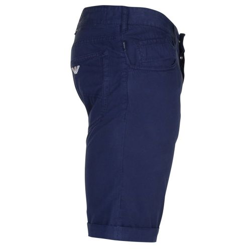 Mens Blue Chino Shorts 69683 by Armani Jeans from Hurleys