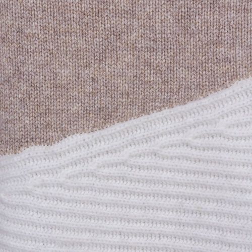 Womens Classic Cream Multi Patchwork Tonal Knitted Jumper 60455 by French Connection from Hurleys