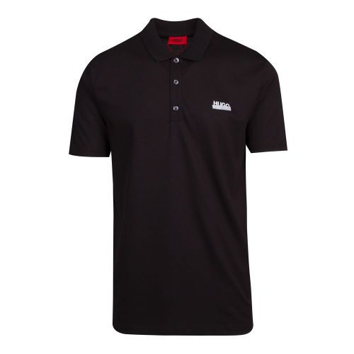 Mens Black Dovoy S/s Polo Shirt 81198 by HUGO from Hurleys