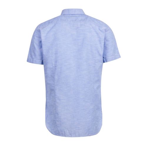 Casual Mens Light Blue Magneton_1 S/s Shirt 74459 by BOSS from Hurleys