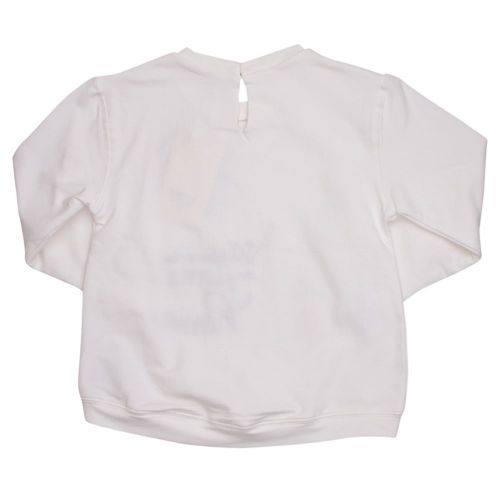 Girls Natural & Gum Little Home Sweat Top 12872 by Mayoral from Hurleys