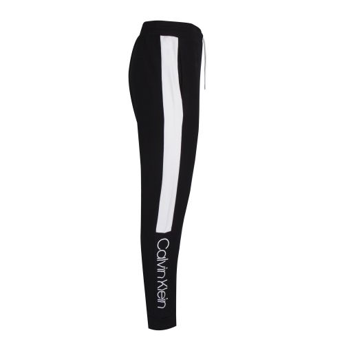 Mens Black Logo Stripe Sweat Pants 52178 by Calvin Klein from Hurleys