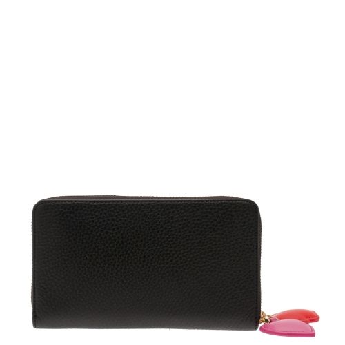 Womens Black Heart & Lips Continental Purse 27822 by Lulu Guinness from Hurleys