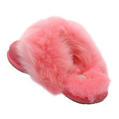 Womens Pink Rose Scuff Sis Slippers 94992 by UGG from Hurleys