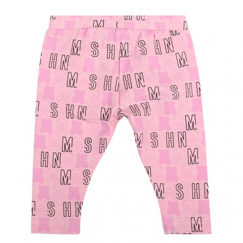 Baby Sugar Rose Toy Print Leggings 101212 by Moschino from Hurleys
