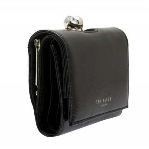 Womens Black Emeey Patent Mini Bobble Purse 53049 by Ted Baker from Hurleys