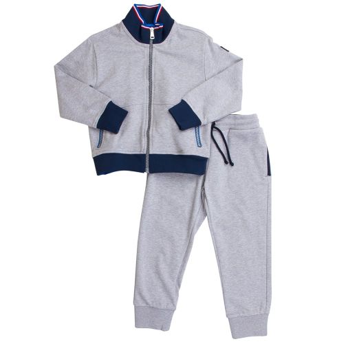 Boys Grey Tracksuit 72395 by Paul & Shark Cadets from Hurleys