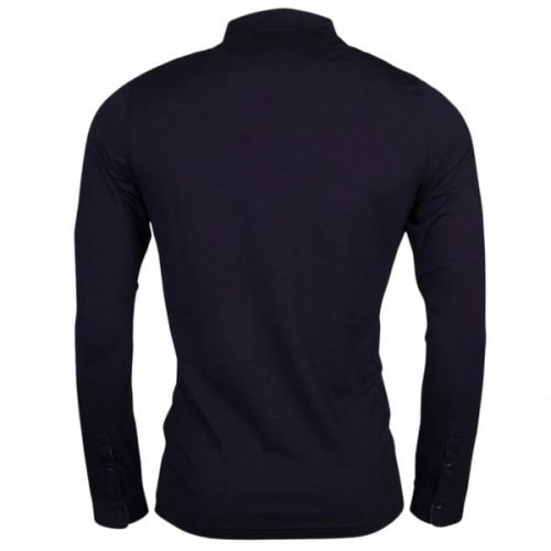 Mens Navy Denn L/s Polo Shirt 14210 by Ted Baker from Hurleys