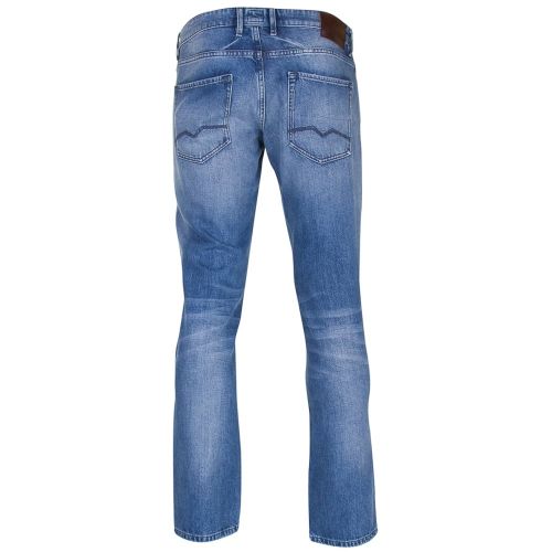 Orange Mens Bright Blue Wash Orange24 Barcelona Regular Fit Jeans 6356 by BOSS from Hurleys