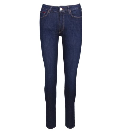 Womens Island Dark Blue High Rise Skinny TJ 2008 39195 by Tommy Jeans from Hurleys