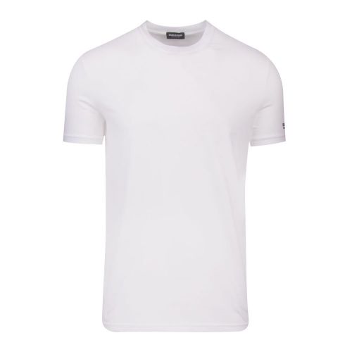 Mens White Made With Love Arm S/s T Shirt 85430 by Dsquared2 from Hurleys