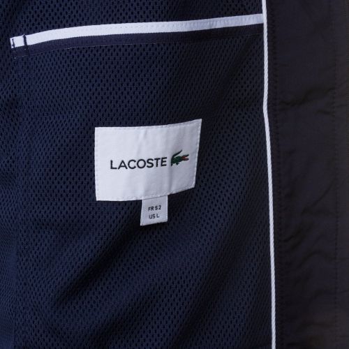Mens Blue Lightweight Hooded Jacket 61827 by Lacoste from Hurleys
