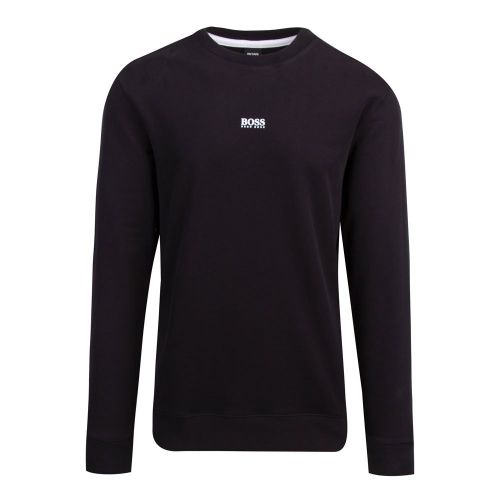 Casual Mens Black Weevo 2 Sweat Top 83748 by BOSS from Hurleys