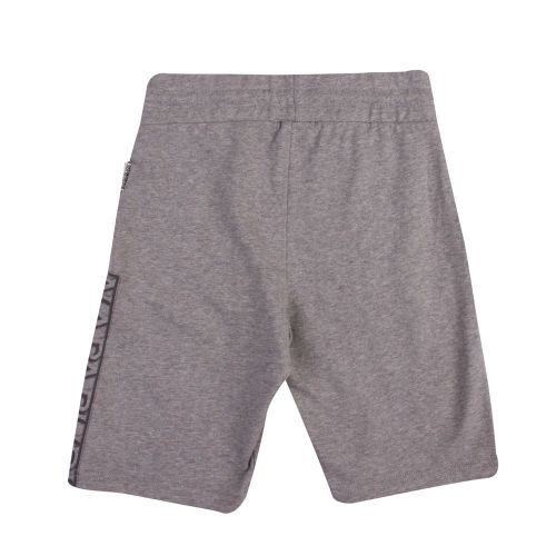 Boys Medium Grey Melange Nadyr Sweat Shorts 87558 by Napapijri from Hurleys