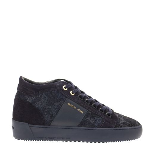 Mens Ink Hybrid Python Propulsion Mid Trainers 30438 by Android Homme from Hurleys