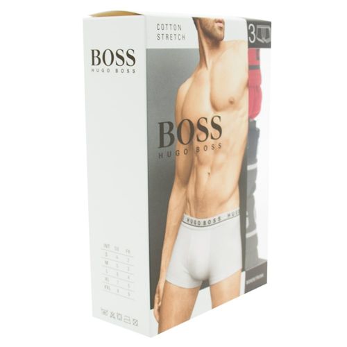 Mens Assorted 3 Pack Trunks 10034 by BOSS from Hurleys