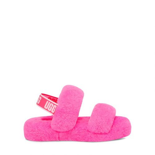 Kids Taffy Pink Oh Yeah Slippers (12-5) 103661 by UGG from Hurleys