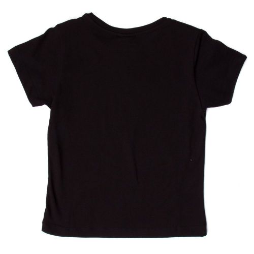 Girls Black Printed S/s Tee Shirt 65121 by Diesel from Hurleys