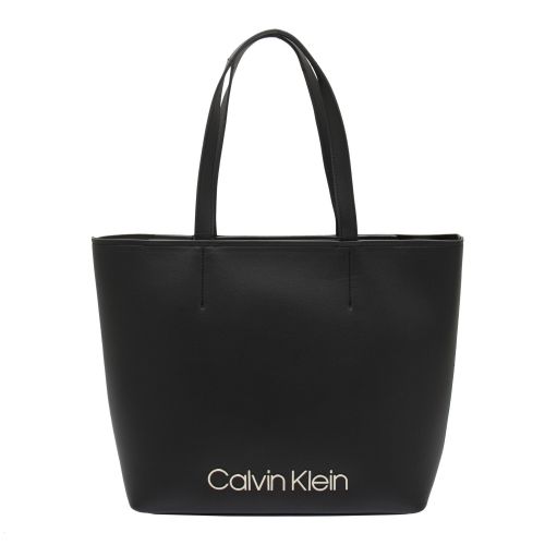 Womens Black CK Must Medium Shopper Bag 42861 by Calvin Klein from Hurleys