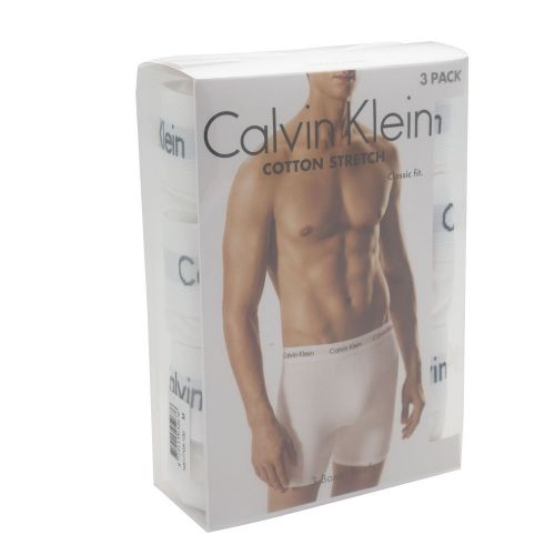 Calvin Klein Boxers Mens White 3 Pack