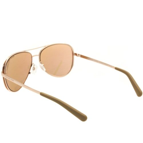 Womens Rose Gold Flash Chelsea Sunglasses 12189 by Michael Kors from Hurleys