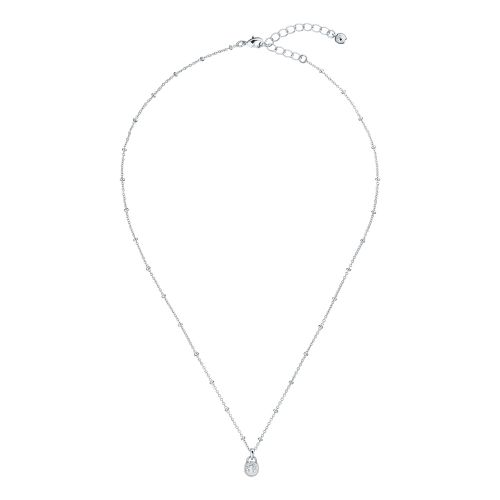 Womens Silver/Crystal Pamarri Mini Padlock Pendant Necklace 54391 by Ted Baker from Hurleys