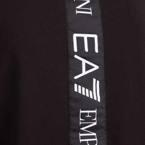 Mens Black Tape Back S/s T Shirt 76178 by EA7 from Hurleys