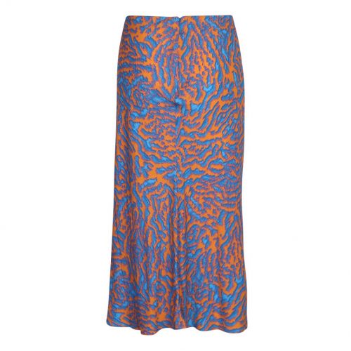 Womens Orange Animal Print Slip Skirt 103259 by PS Paul Smith from Hurleys