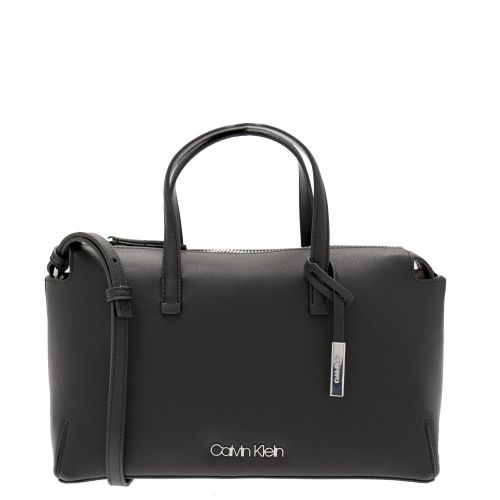 Womens Black Stitch Duffle Tote Bag 34589 by Calvin Klein from Hurleys