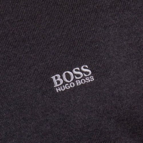 Mens Charcoal Rime Crew Knitted Jumper 15188 by BOSS from Hurleys