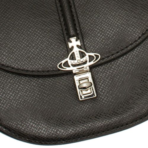 Womens Black Sofia Mini Saddle Bag 75987 by Vivienne Westwood from Hurleys