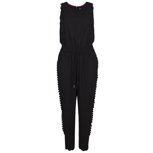 Womens Black Sippy Scallop Detail Jumpsuit 22810 by Ted Baker from Hurleys