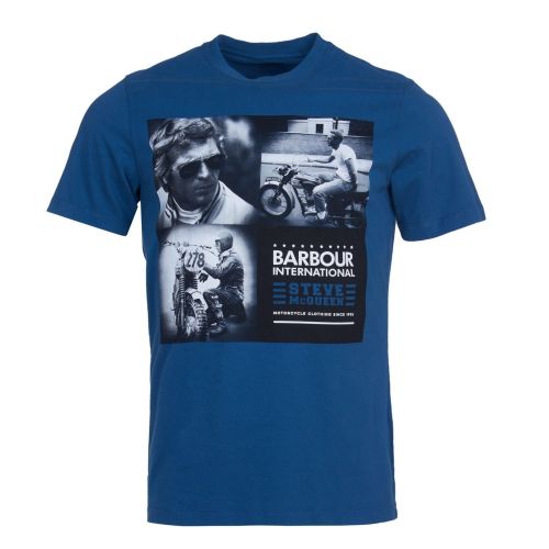 Mens Washed Ink Triple S/s T Shirt 56399 by Barbour Steve McQueen Collection from Hurleys