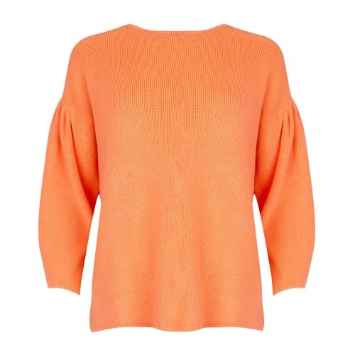 Casual Womens Bright Orange Westona Knitted Jumper 26575 by BOSS from Hurleys
