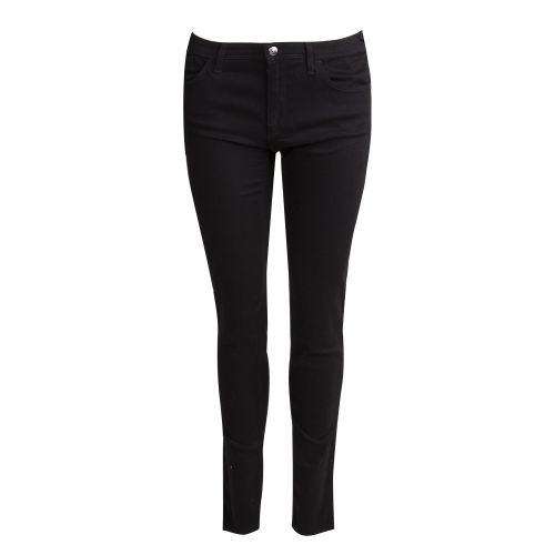 Womens Black J28 Mid Rise Skinny Fit Jeans 29084 by Emporio Armani from Hurleys