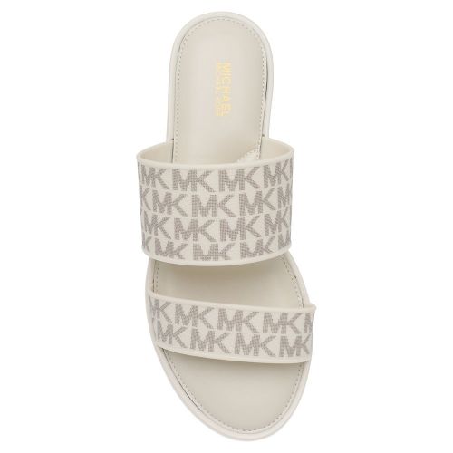 Womens Vanilla Kennedy Jelly Slides 108413 by Michael Kors from Hurleys