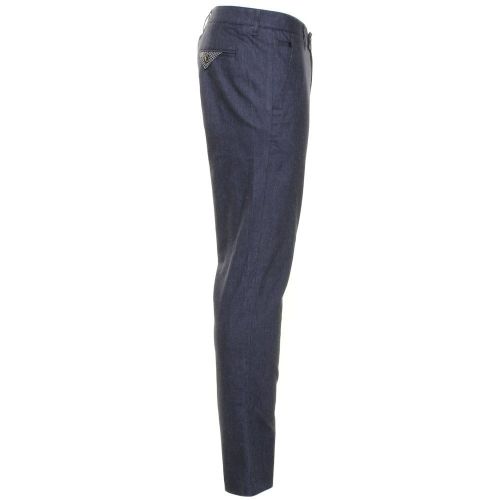Mens Blue Lommy Classic Fit Trousers 9780 by Ted Baker from Hurleys