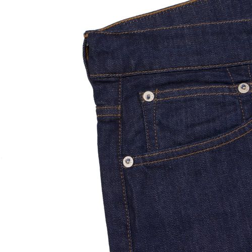 Mens 11.5oz Rinsed ED80 Slim Fit Tapered CS Power Blue Jeans 27761 by Edwin from Hurleys