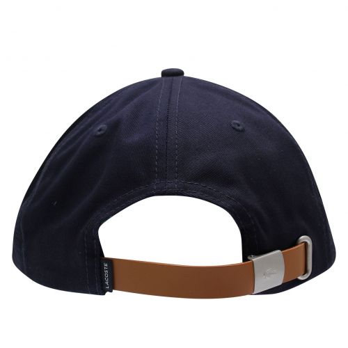 Mens Navy Branded Cap 85563 by Lacoste from Hurleys