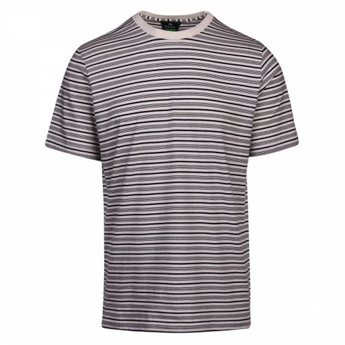 Mens Cream Block Stripe Regular Fit S/s T Shirt 40888 by PS Paul Smith from Hurleys