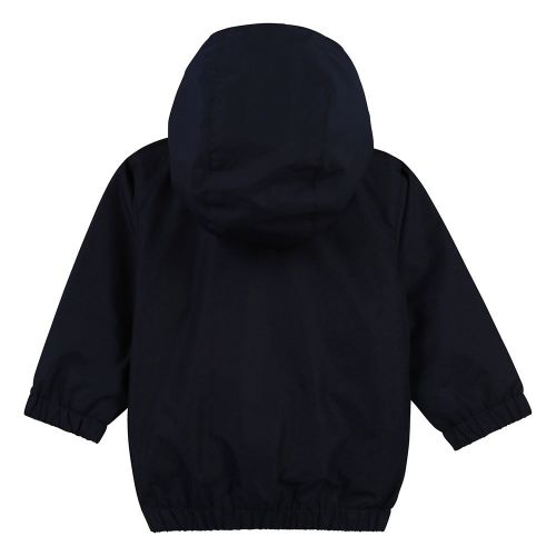 Toddler Navy Polyester Hooded Jacket 84581 by BOSS from Hurleys