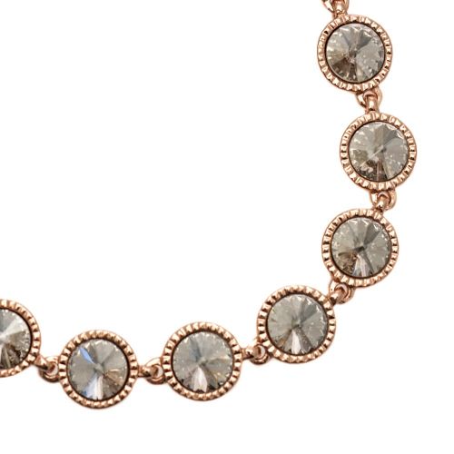 Womens Rose Gold & Crystal Rosele Necklace 66790 by Ted Baker from Hurleys